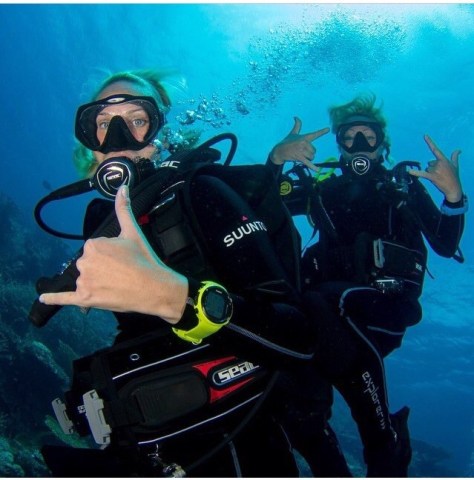 scuba diving